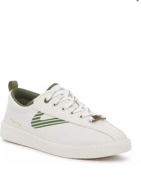 Tretorn Nylite Set Point Leather Sneakers New!